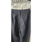 Vintage 1990s ISAAC MIZRAHI Pants Black Textured Cotton Pants Waist 28 Made in USA