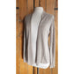 Vintage Eileen Fisher Linen Cardigan Sweater Beige Knit / L