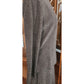 Vintage 1980s Giorgio Armani Dress Gray Silk Abstract Print Midi Long Sleeve