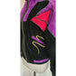 Vintage 80s Suede Bomber Jacket Multicolored Patchwork Applique Mesa Ridge M