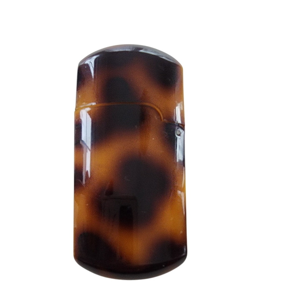 Vintage 40s Lighter Holder Celluloid Tortoiseshell