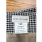 Vintage Dries Van Noten Skirt Gray Houndstooth Wool A Line Knee Length Belt Sash / Medium
