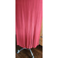 Vintage 90s Chloe Dress Burgundy Red Wool Crepe Button Down Front S