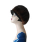 Vintage 1960s Mod Hat Brown Mink Fur Tam Marshall Field Co Chicago Winter Statement