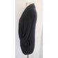Vintage Eileen Fisher Blazer Black Silk Jacket Petite Minimalist