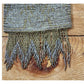 Antique Evening Bag Steel Beads Purse Art Nouveau France AS IS