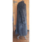 Vintage 1990s Black Ranch Mink Fur Coat Sized Medium to Large Evans Collection