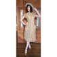 Vintage 40s Floral Print Short Sleeve Button Front Cotton Midi Day Dress w/Pockets Circle Skirt