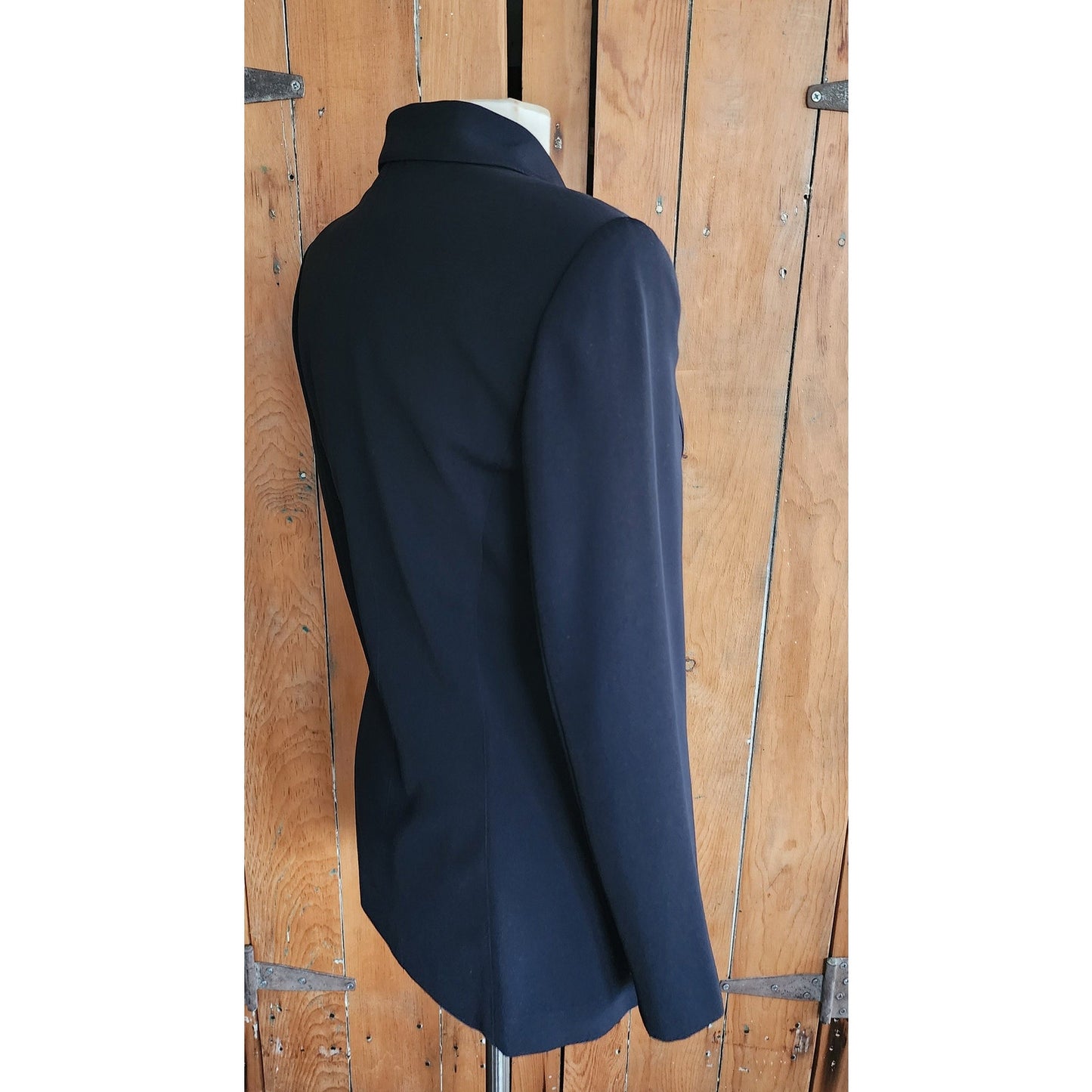 Vintage 80s Black Blazer Double Breasted Kasper