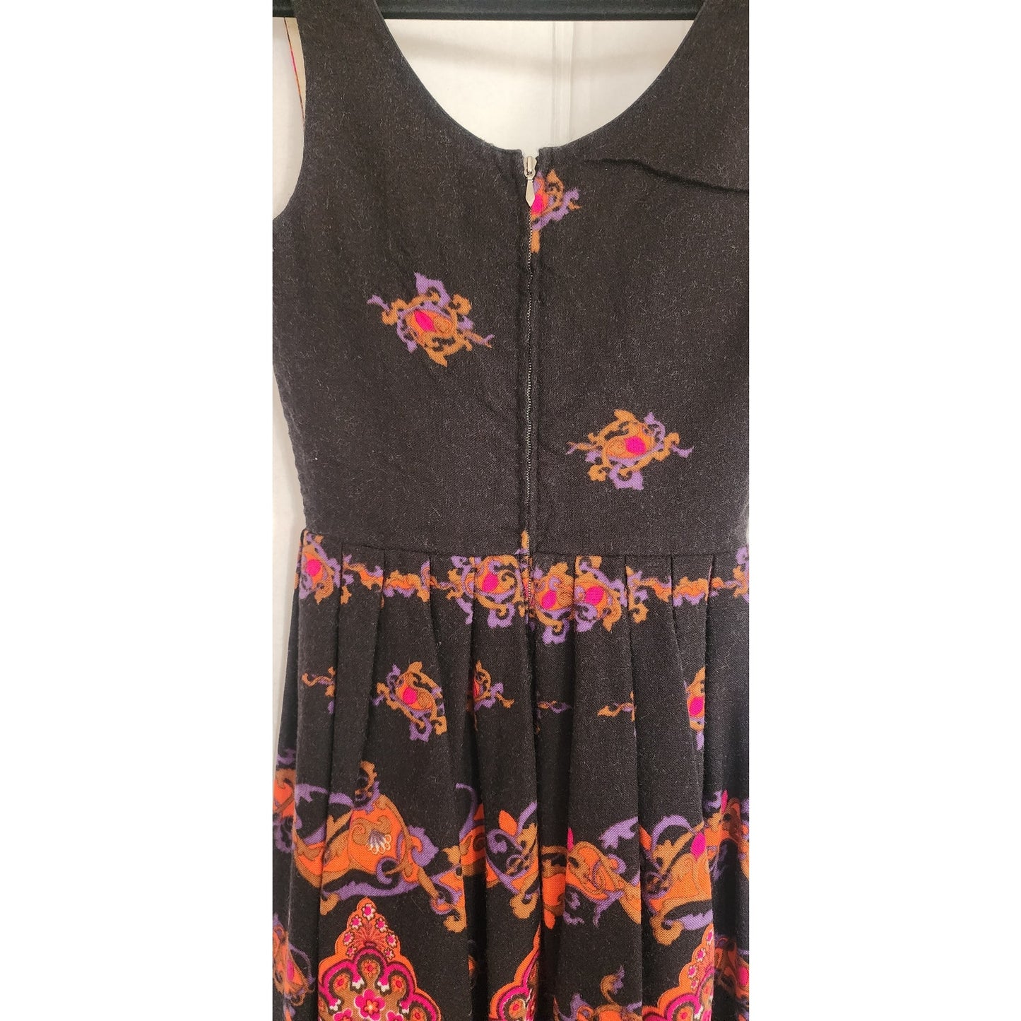 Vintage Dirndl Dress Boho Maxi Traditional Austrian Folk Costume Isola XS Juniors Teen