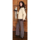 Vintage 1960s Mod Jacket Marshall Field Cream Wool Peplum Blazer Gold Buttons