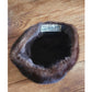 Vintage 1950s Mink Fur Hat Brown Tam Saks Fifth Avenue Rounded Crown Millinery Salon