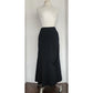 Vintage 90s Black Skirt Avant Garde Pockets by Lilith France