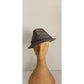 Vintage 60s Mens Fedora Gray Cashmere Houndstooth Dobbs Golden Coach