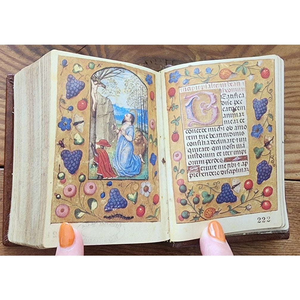 RARE Manuscript Fascimiles Il Libro delle Ore Ross. 94 Vatican Book of Hours Bruges Flemish Art 1983 Jaca Book Belser Verlag Mint w/Box
