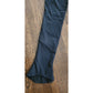 Vintage Y2K TOM FORD GUCCI Pants Black Stretch Flared Leg Side Zippers Low Rise