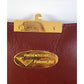 Vintage Cartier Briefcase Satchel Bordeaux Leather Gold Hardware w/Dustbag