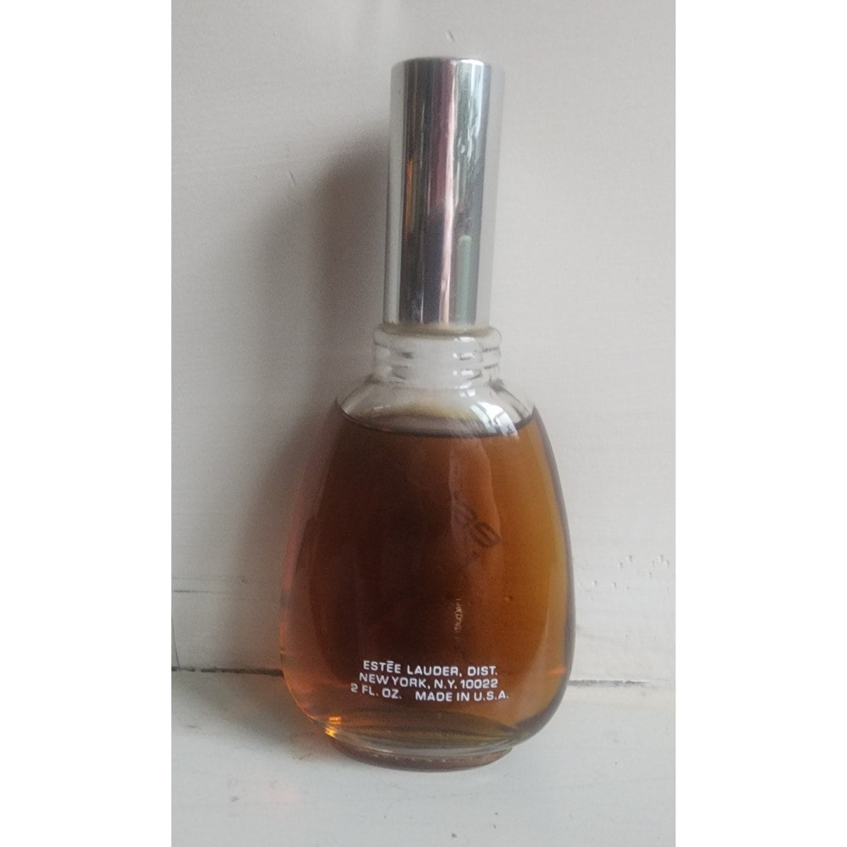 Vintage 1980s Estee Lauder  Super Cologne Bottle Collectible Perfume 2oz Almost Full