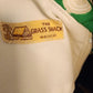 Vintage 70s Tiki Dress Maxi Green White by The Grass Shack