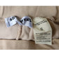 Vintage 90s Sonia Rykiel Velour Track Suit Beige w/Gold Buttons