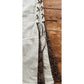 Vintage Y2K Mudd Pants Bellbottom Jeans Leopard Lace Animal Print Flares NOS