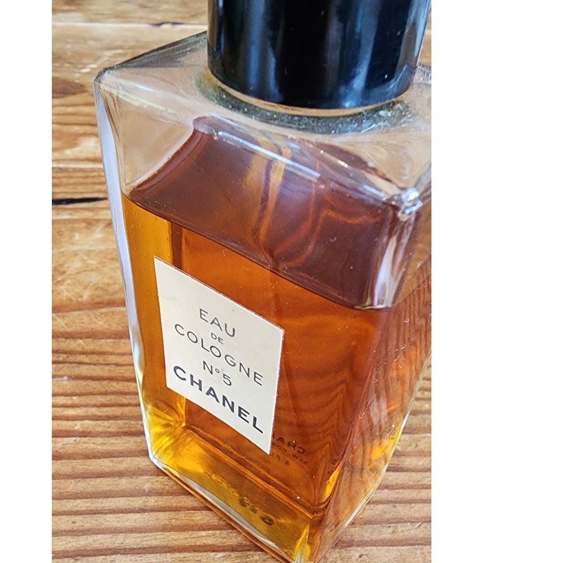 Vintage Chanel No 5 Eau de Cologne 4 fl oz - almost full