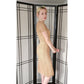 Vintage 50s Ribbon Lace Dress Helen Barbieri Beige Peach