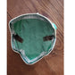 Vintage 1950s Ornate Cocktail Hat Green White Beaded Exotic