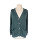 Vintage Brunello Cucinelli Womens Cardigan Green Cashmere Sweater