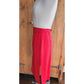Vintage 90s Thierry Mugler Skirt Red Wool