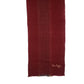 Vintage Mens Scarf Pierre Cardin Burgundy Red