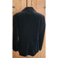 Vintage Escada Blazer Black Velvet Jacket / 44