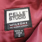 Vintage Leather Pants Burgundy Red Low Rise Y2K Pelle Studio Wilsons