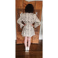 Vintage 80s Animal Print Jacket Short Trench Zebra Coat Baxis