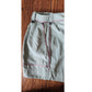 Y2K Dries Van Noten Silk Shorts Cropped Cargo  Blue Green