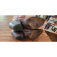 Vintage Dan Post Women's Cowboy Boots Embroidered Brown Leather & Suede Size 7 1/2