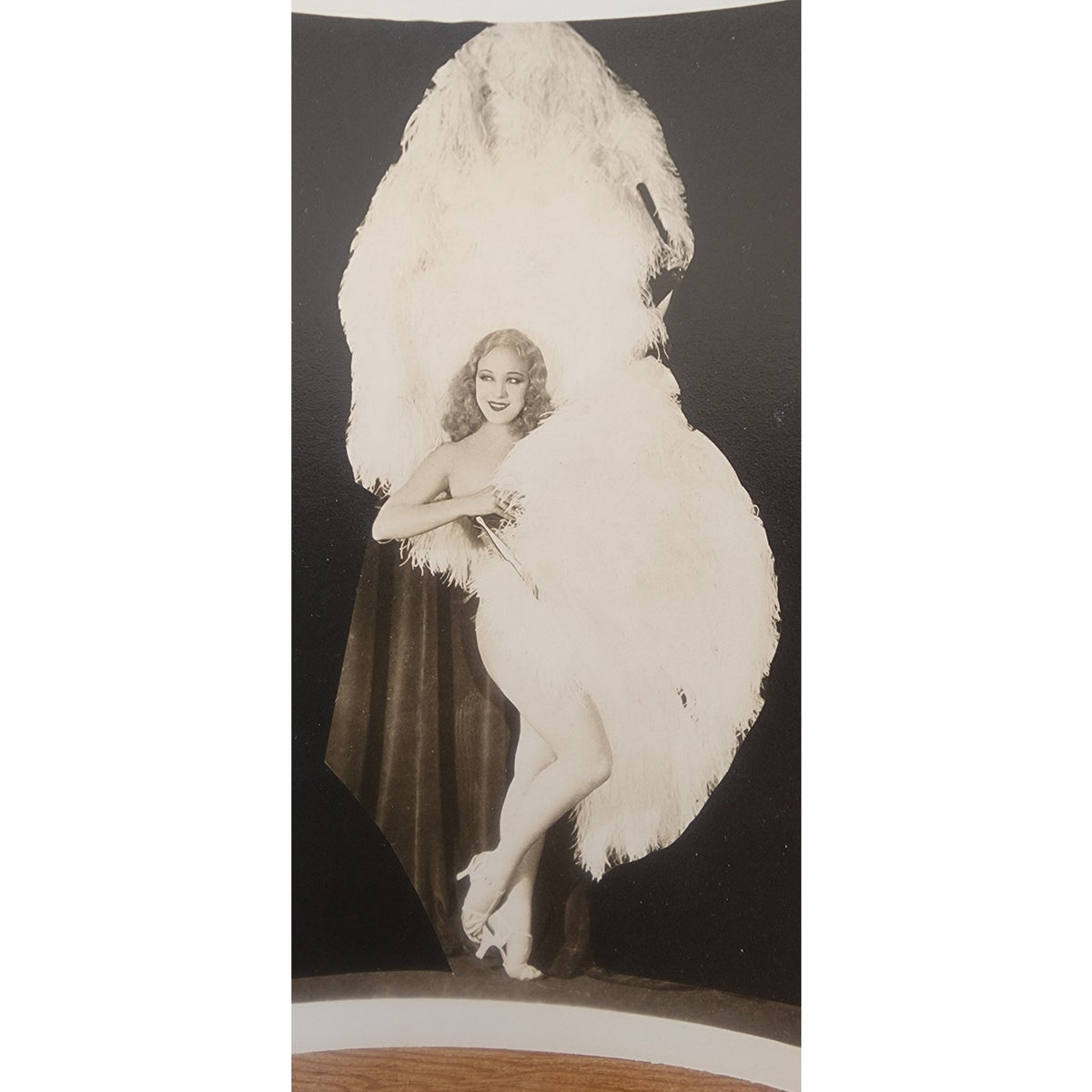 Vintage Photographs Sally Rand Chicago Burlesque Fan Dancer Pin-Up 1930s
