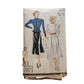 Vintage 30s Sewing Pattern: Belted Frock w/ Peplum Du Barry 1647B / Bust 34