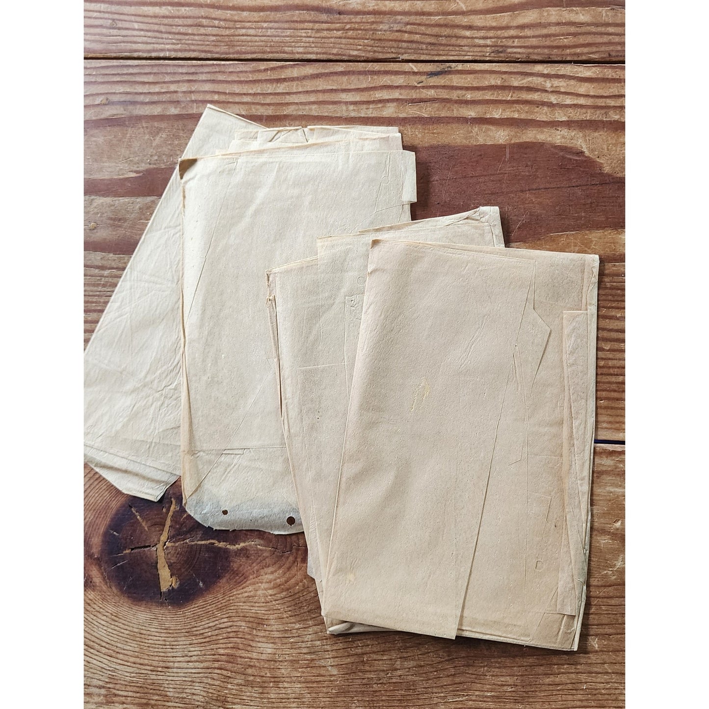 Vintage 30s Sewing Pattern of Fitted Coat w/Collar Butterick 7097 Size 33 Bust