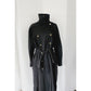 Vintage 80s Sonia Rykiel Coat Black Trench / Medium