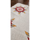 Antique American Quilt 1800s Star Of Bethlehem Cotton Turkey Red Cheddar Yellow on Ivory