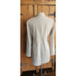 Eileen Fisher Long Blazer Off White Ramie Blend