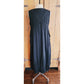 Vintage RUNDHOLZ Black Label Dress Sleeveless Cotton w/Zippers