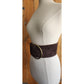 Miu Miu Wide Belt Brown Suede Size Small 2013
