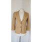 Vintage 70s Beige Blazer Camel Wool Gino Rossi /Petite S