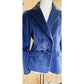 Altuzarra Blue Velvet Blazer NWT