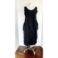 Vintage Y2K Lilith of France Black Dress Sleeveless Sheath Sac Style