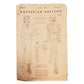 Vintage 30s Sewing Pattern ORIGINAL:  Dress w/Collar & Belt Butterick 5622
