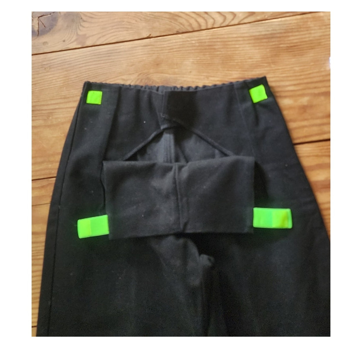 RARE Vintage 1990s Sonia Rykiel Kids Jeans Enfant Girls Childrens Pants Floral Embroidery Black Denim Flares