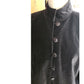 Vintage 80s Black Velvet Jacket Blazer Boutique Europa